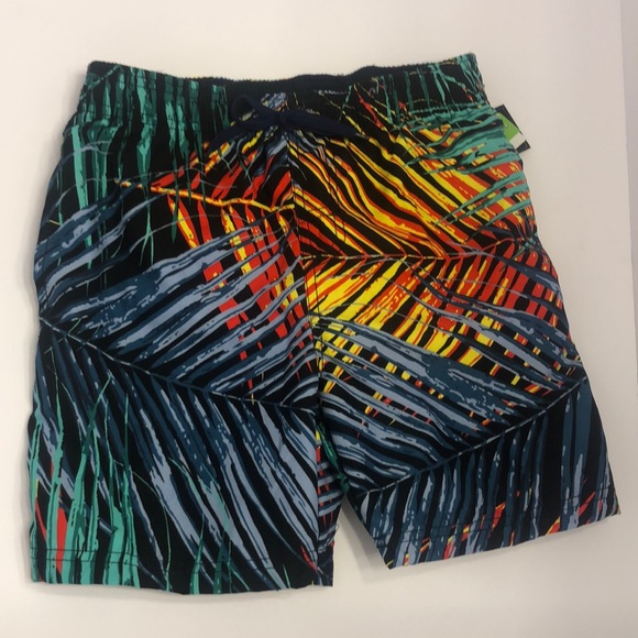 SwimTrunks NWT BOY M (10-12) swim shorts 3 pockets - Picture 2 of 8